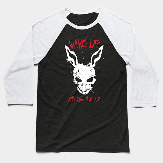 Wake Up Donnie Baseball T-Shirt by bleak